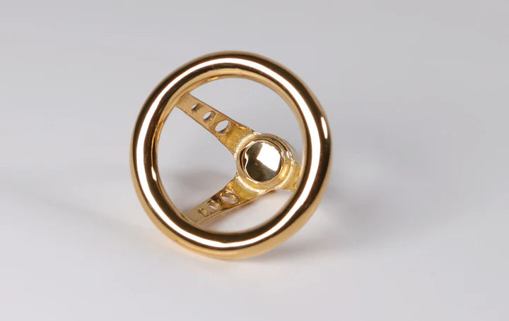 Jevries Donut Steering Wheel (Gold)